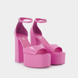 Sandales Tatiana Platforme - Paris Texas - Cuir - Flamingo