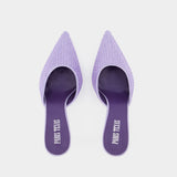 Mules Hollywood 75 - Paris Texas - Light Amethyst