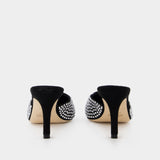 Mules Hollywood 75 - Paris Texas - Black Diamond