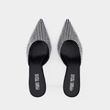 Mules Hollywood 75 - Paris Texas - Black Diamond