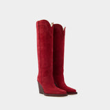 Bottes El Dorado 100 - Paris Texas - Cuir - Bordeaux