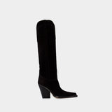 Bottes El Dorado Boot - Paris Texas - Cuir - Noir