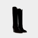 Bottes El Dorado Boot - Paris Texas - Cuir - Noir