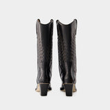 Bottes Rosario 60 - Paris Texas - Cuir - Noir