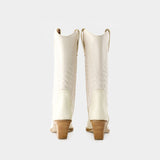 Bottes Rosario 60 - Paris Texas - Cuir - Beige