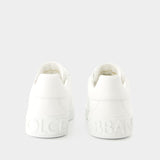 Sneakers - Dolce&Gabbana - Cuir - Blanc