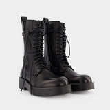 Bottines Maxim en Cuir Noir