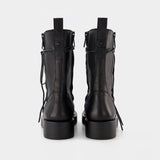 Bottines Maxim en Cuir Noir