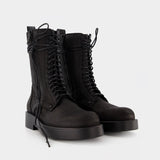 Bottines Maxim en Cuir Noir