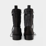Bottines Maxim en Cuir Noir