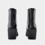 Bottines Florentine - Ann Demeulemeester - Cuir - Noir