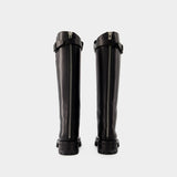 Bottes Nes Riding - Ann Demeulemeester - Cuir - Noir