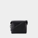 Sac À Bandoulière Lid - Jil Sander - Cuir - Noir