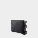 Sac À Bandoulière Lid - Jil Sander - Cuir - Noir
