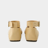 Sandales Ballet - Jil Sander - Cuir - Beige