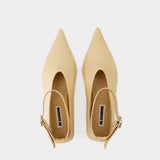 Sandales Ballet - Jil Sander - Cuir - Beige