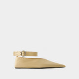 Sandales Ballet - Jil Sander - Cuir - Beige