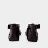 Sandales Ballet - Jil Sander - Cuir - Noir