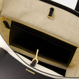Sac Wander Square - Jil Sander - Tissu - Beige
