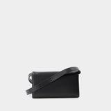 Sac Hobo All Day Buckle - Jil Sander - Cuir - Noir
