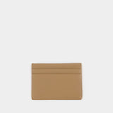 Porte cartes Holder - Jil Sander - Cuir - Beige