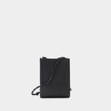 Sac À Bandoulière Tangle Sm - Jil Sander - Cuir - Noir