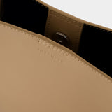 Sac à bandoulière Tangle - Jil Sander - Cuir - Beige