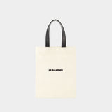 Tote Bag Book - Jil Sander - Coton - Beige