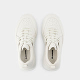 Sneakers - Jil Sander - Cuir - Blanc Porcelaine