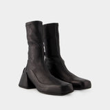 Bottines - Jil Sander - Cuir - Noir