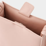 Sac à Bandoulière Tangle Sm Padded - Jil Sander - Cuir - Sepia Rose