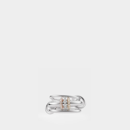 Bague Gemini Sg Pave en Argent