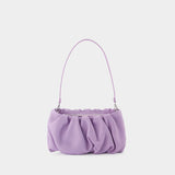 Sac Hobo Bean Convertible - Staud - Cuir - Lilas