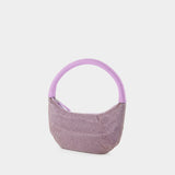 Sac Hobo Pepper Crystal - Staud - Strass - Lilas