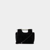 MAR MINI BAG - Staud - Cuir - BLACK