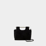 MAR MINI BAG - Staud - Cuir - BLACK
