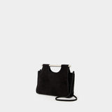 MAR MINI BAG - Staud - Cuir - BLACK