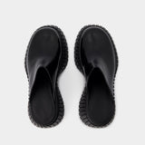 Mules BCN - Camper - Cuir - Noir