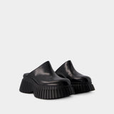 Mules BCN - Camper - Cuir - Noir