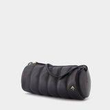 Sac Padded Cylinder en Cuir Noir
