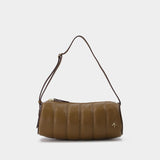 Sac Padded Cylinder en Cuir Marron