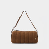 Sac Padded Cylinder en Cuir Marron