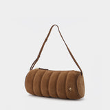 Sac Padded Cylinder en Cuir Marron