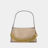 Sac Mini Kesme en Cuir Ivoire