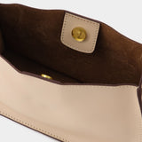 Sac Mini Kesme en Cuir Ivoire