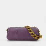 Sac Hobo Xx Mini Cylinder - Manu Atelier - Cuir - Violet