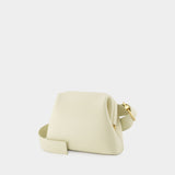 Sac Hobo Mini Brot - Osoi - Cuir - Crème