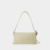 Sac Hobo Folder Brot - Osoi - Cuir - Crème