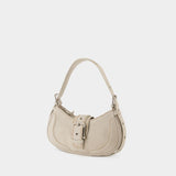 Sac Hobo Brocle - Osoi - Cuir - Beige
