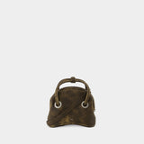 Sac Mini Circle - Osoi - Cuir - Marron